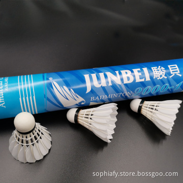 No Dust Goose Feather Amateur Training Level Badminton